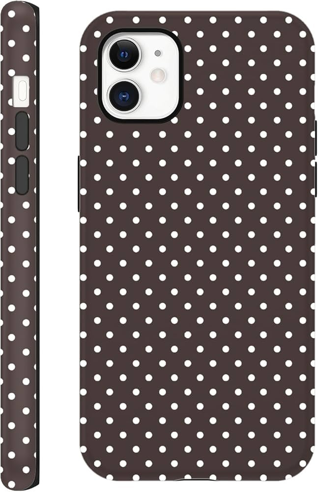 Polka Dot Phone Case for iPhone 11 Cute Trendy Pattern Case 6.1", Aesthetic Stylish Print Design ... | Amazon (US)