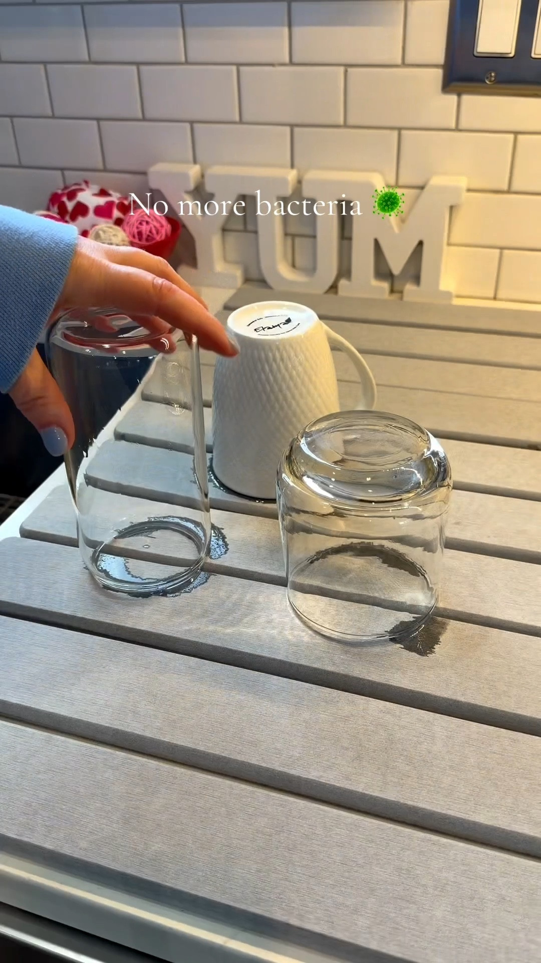 Stone drying mats are fast drying, don't harbor bacteria and give a clean look & store away! #kitchenfinds #CleanTok #KitchenHacks #dishes

#LTKHome #LTKFindsUnder50 #LTKSaleAlert