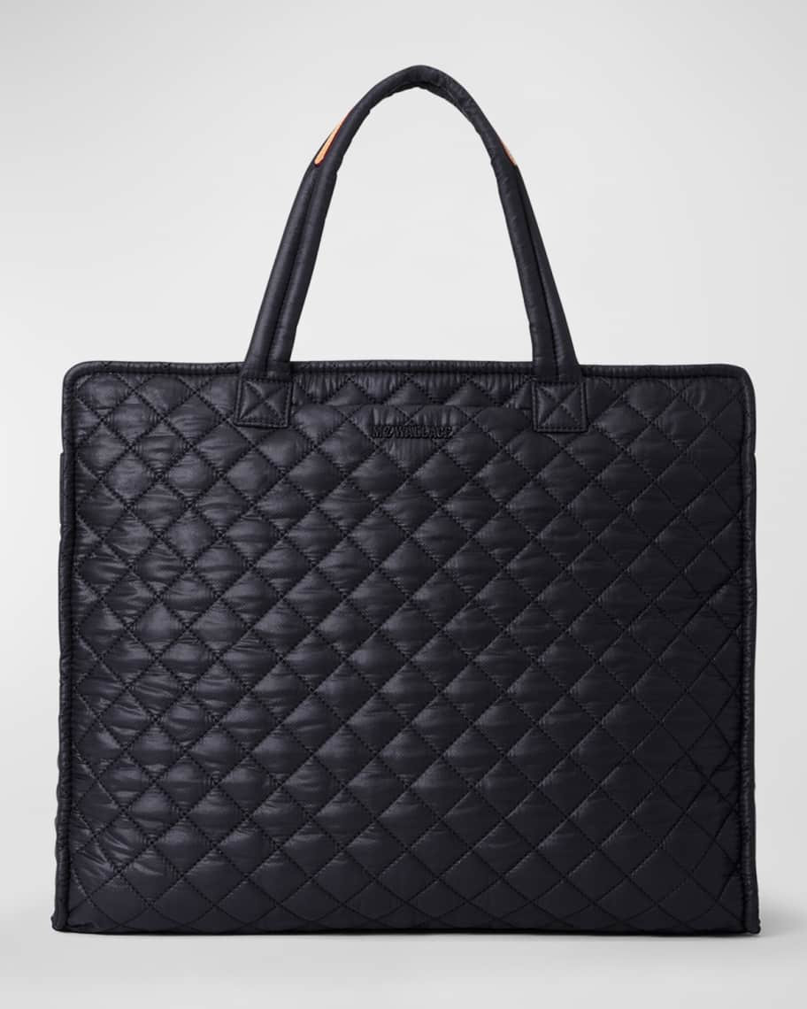 MZ WALLACE Large Box Quilted Nylon Tote Bag | Neiman Marcus