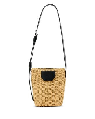 Alba Small Paper Straw Crossbody Bag | Bloomingdale's (US)