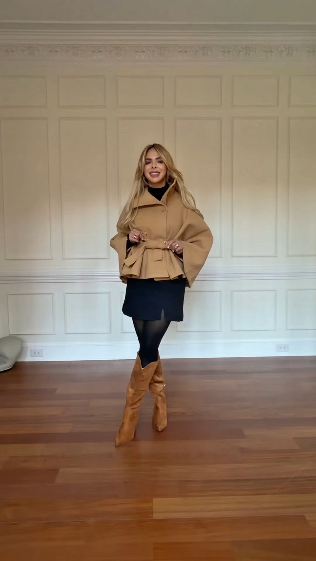 The perfect cape coat 🧥 

#LTKSaleAlert #LTKWorkwear #LTKValentine