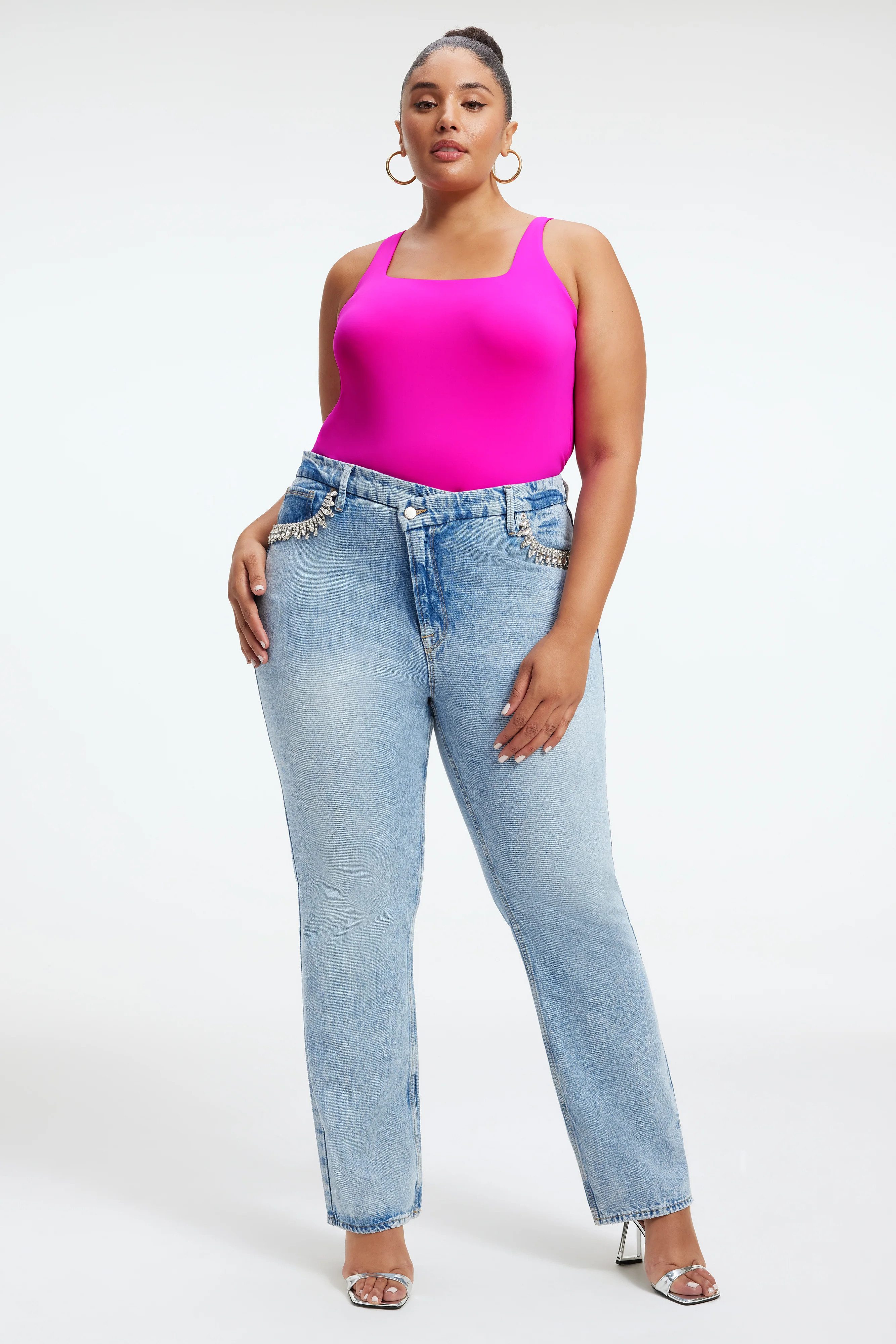 SCUBA MODERN TANK BODYSUIT | Good American