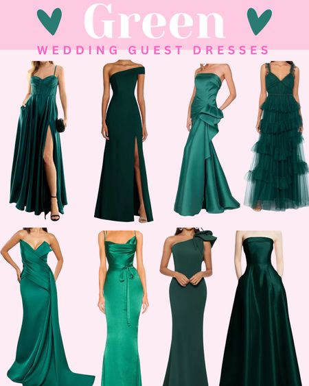 Green wedding guest dresses 💚
Formal dresses, black tie dresses, green dresses


#LTKwedding