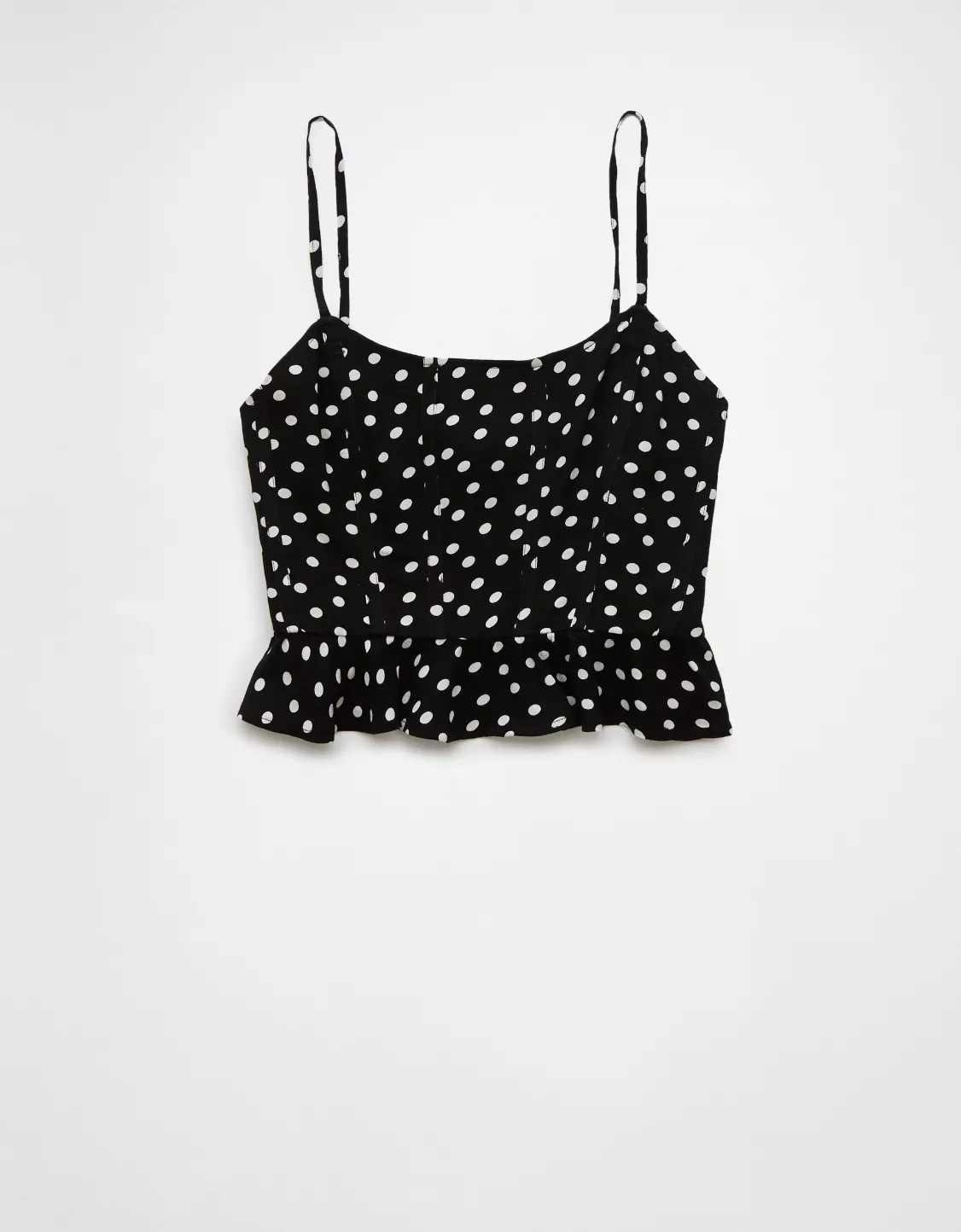 AE Polka Dot Corset Tank Top | American Eagle Outfitters (US & CA)