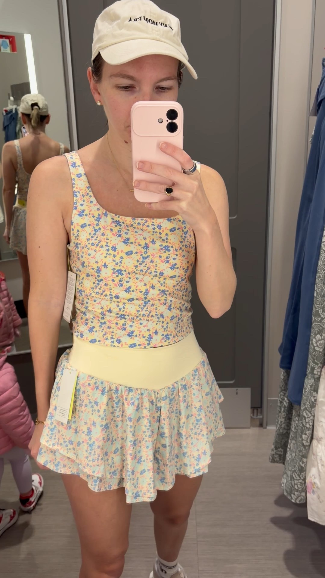 New target activewear for spring. Wearing small in both pieces  

#LTKmomlife #LTKActive #LTKPetite