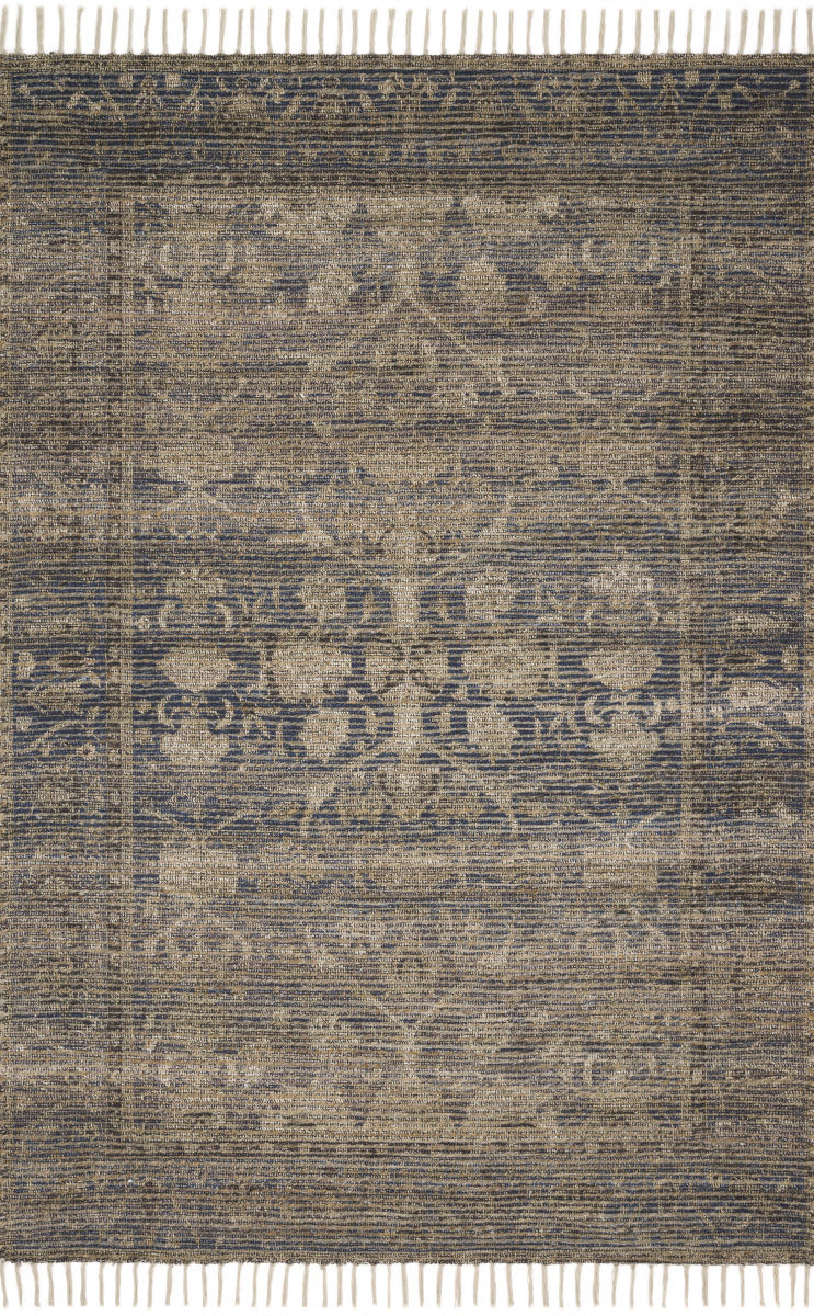 Loloi Cornelia Cor-02 Indigo - Natural Area Rug | RugStudio.com