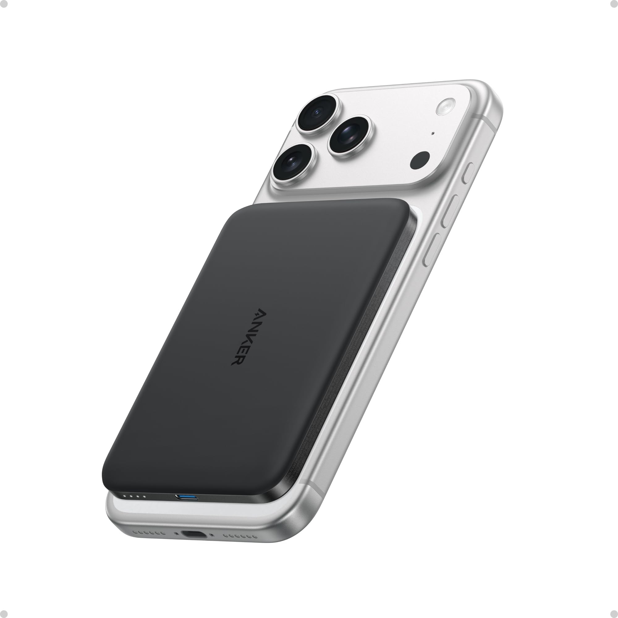 Anker Nano Power Bank, Ultra-Slim 5,000mAh Magnetic Wireless Charging Battery, Qi2 Certified 15W ... | Amazon (US)