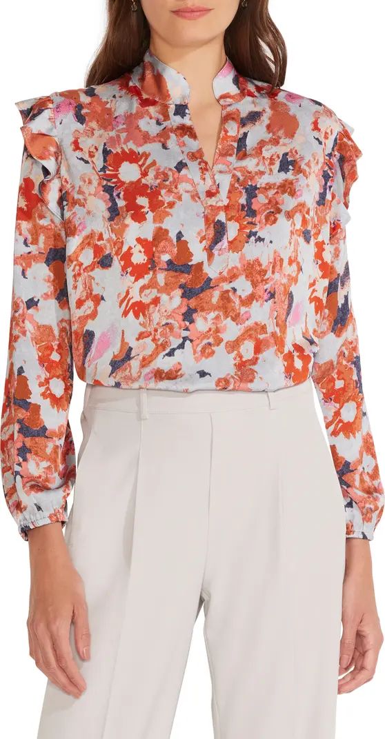 Pressed Petals Ruffle Blouse | Nordstrom