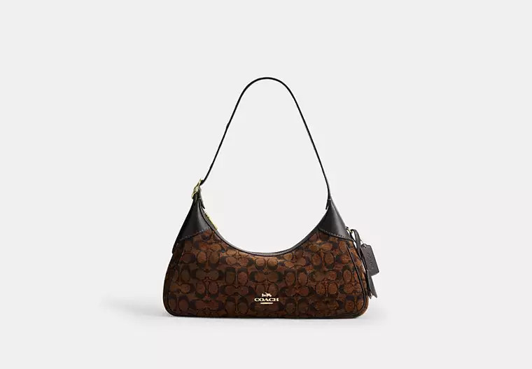 Ella Small Shoulder Bag In Signature Chenille | Coach (US)