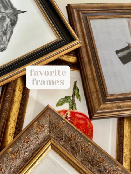 Picture frames, photo frames, antique frames

#LTKhome