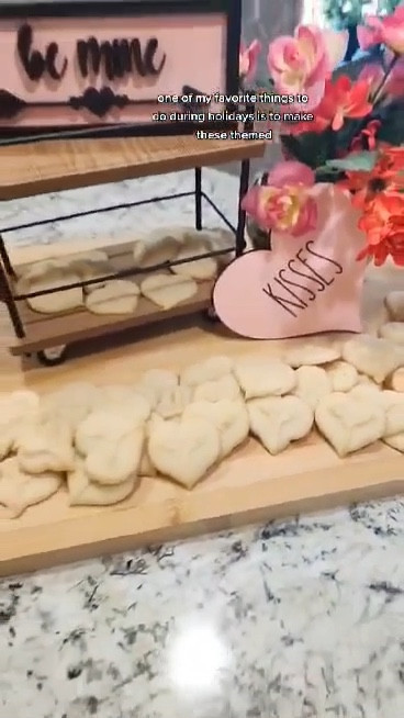 How cute are these heart spritz cookies made with my cookie press? 

#LTKhome #LTKfamily #LTKkids