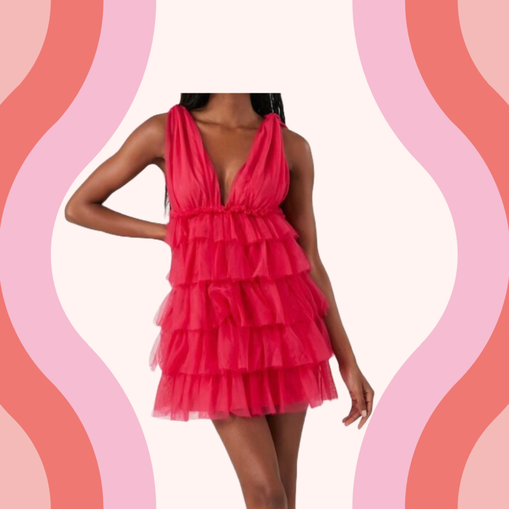 #barbie #pink #ruffledress #dress #forever21 #clothing #partydress #pinkdress #datenight #datenightoutfit

#LTKunder50 #LTKFind #LTKsalealert