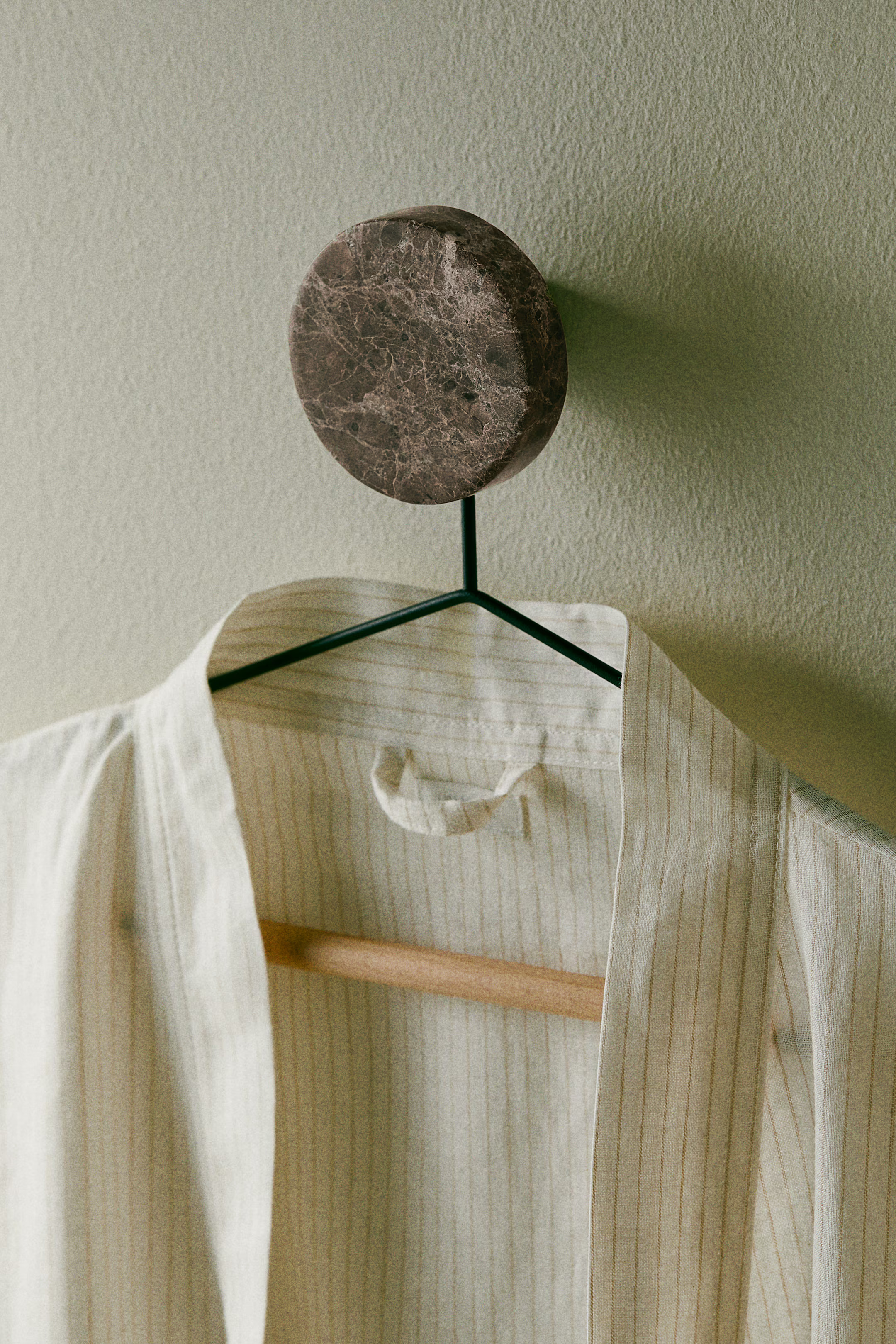 Marble Wall Hook - Dark brown - Home All | H&M US | H&M (US + CA)