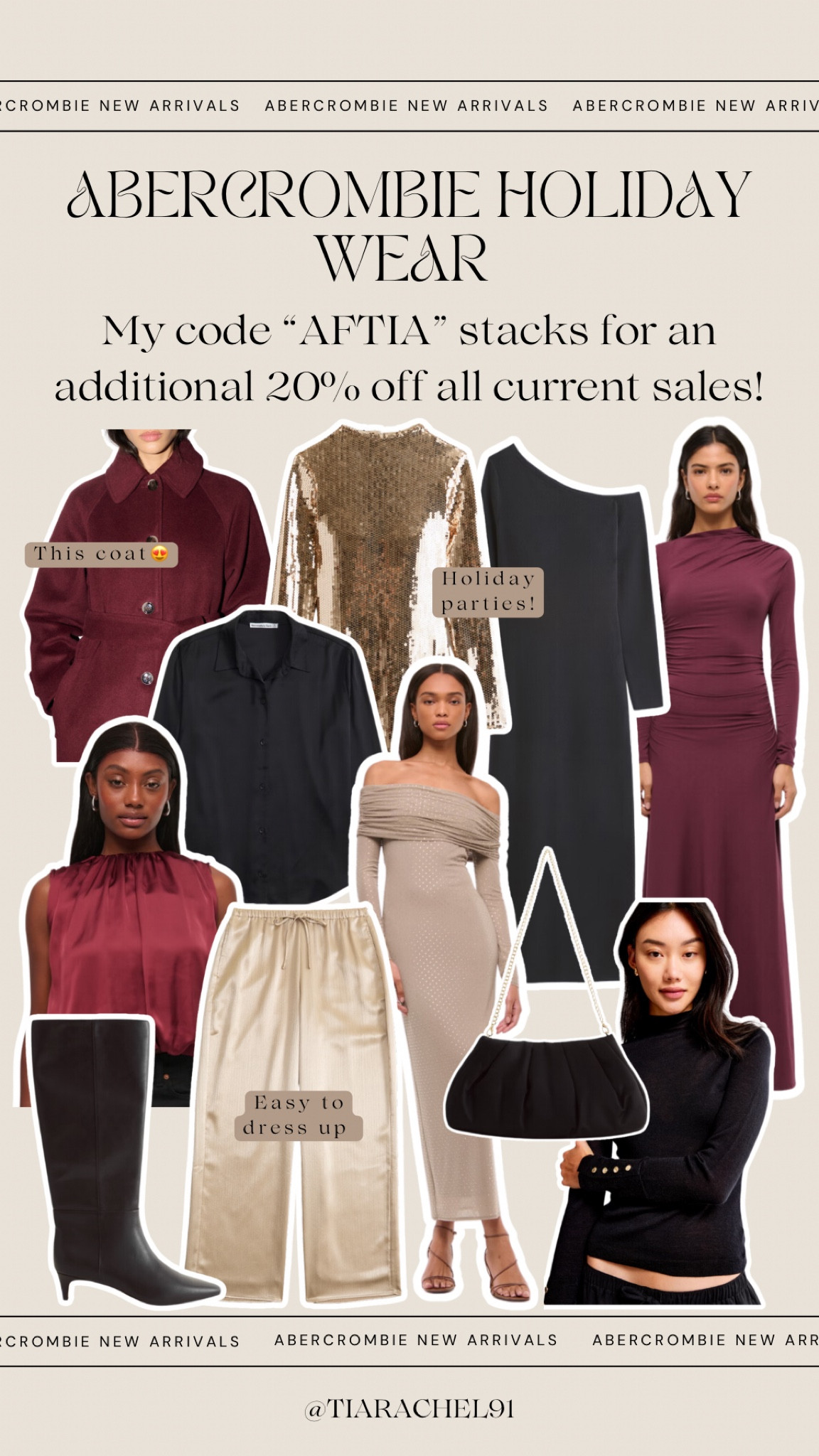 AFTIA for an extra 20% off @abercrombie #abercrombiepartner

#LTKSaleAlert #LTKParties #LTKHoliday