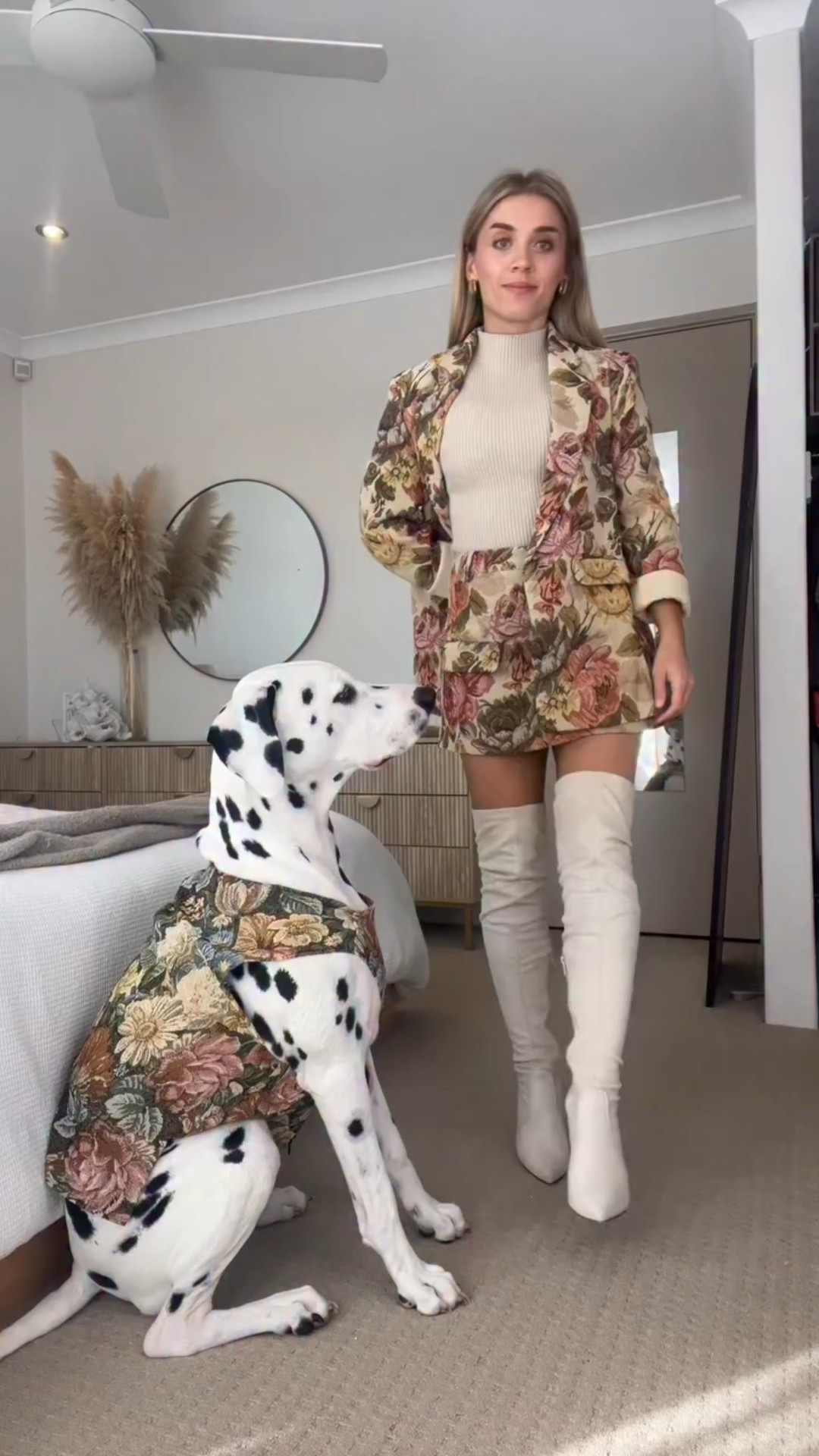 use code “LUCY20” for 20% off petal and pup! 


#matchingoutfits #dalmtian #viral