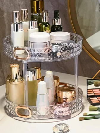 1pc Double Layer Bathroom Storage Rack | SHEIN
