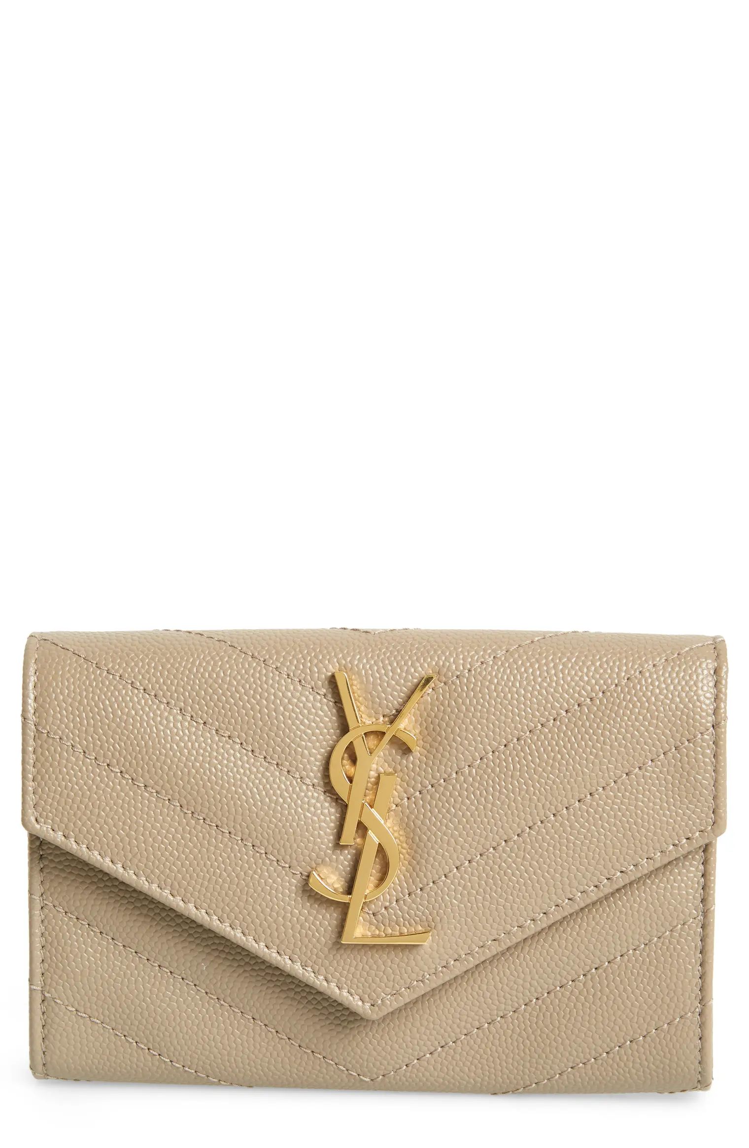 'Monogram' Quilted Leather French Wallet | Nordstrom