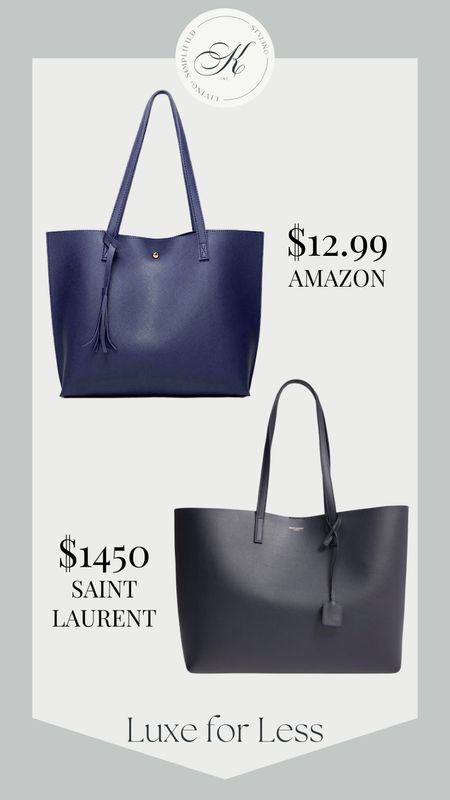 Luxe for Less: Elevate your style with this fabulous tote bag from Amazon, a chic alternative to the Saint Laurent classic! 💼✨ #LuxeForLess #ToteBagStyle #AmazonFinds #SaintLaurentInspired #ChicAndAffordable #FashionOnABudget #StyleSteal #ToteBagLove #FashionFinds #SaveorSplurge



#LTKitbag