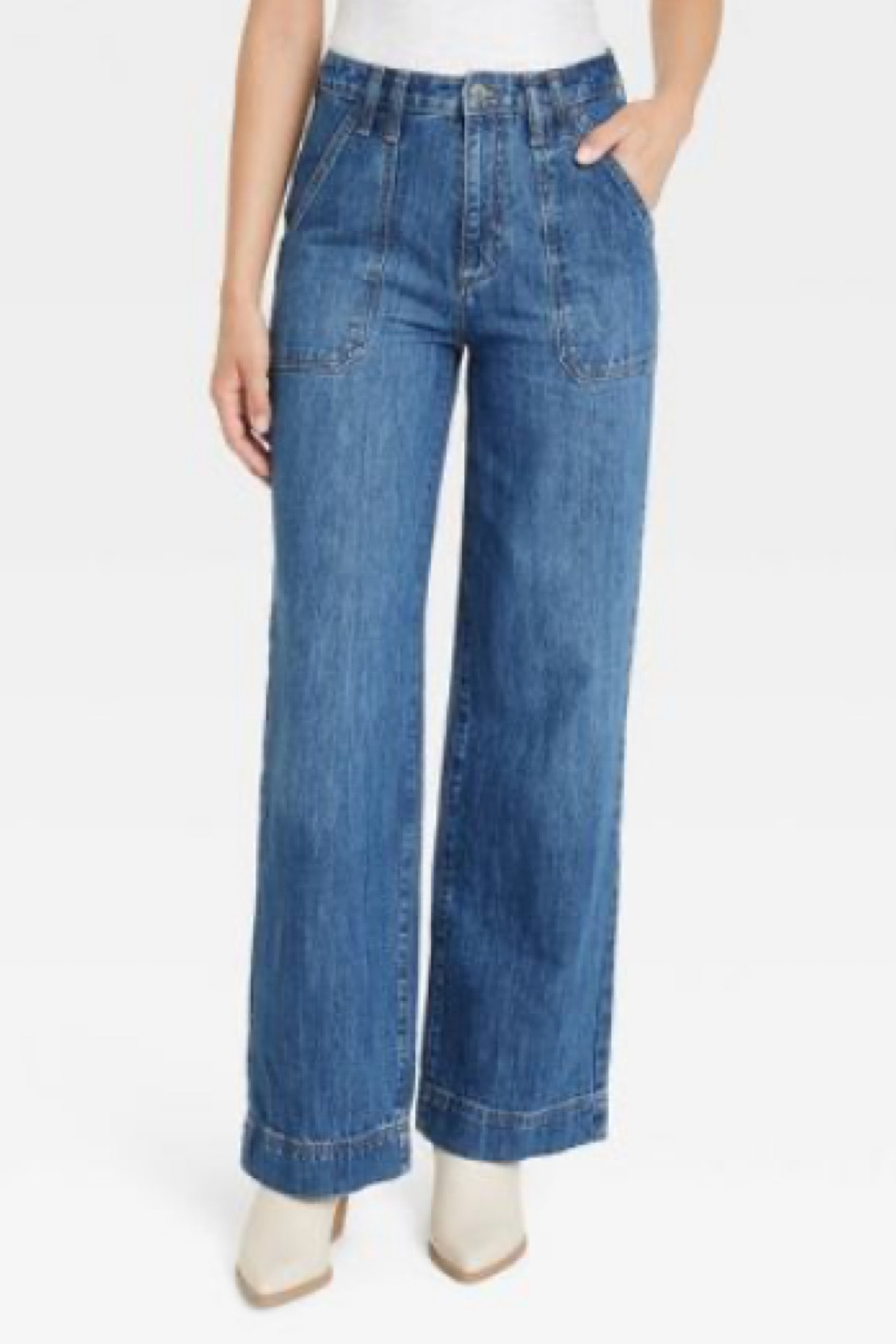 Currently eyeing these $30 wide leg jeans! 

Fall outfit 
Work outfit 
Denim
Work denim
Wide leg jeans
Casual outfit
Wear now
Wear later
Transitional outfit 
Early Fall outfit 
Work from home outfit
WFH outfit 
Teacher outfit
Target jeans
Labor Day sale

#LTKSeasonal #LTKFind #LTKSale