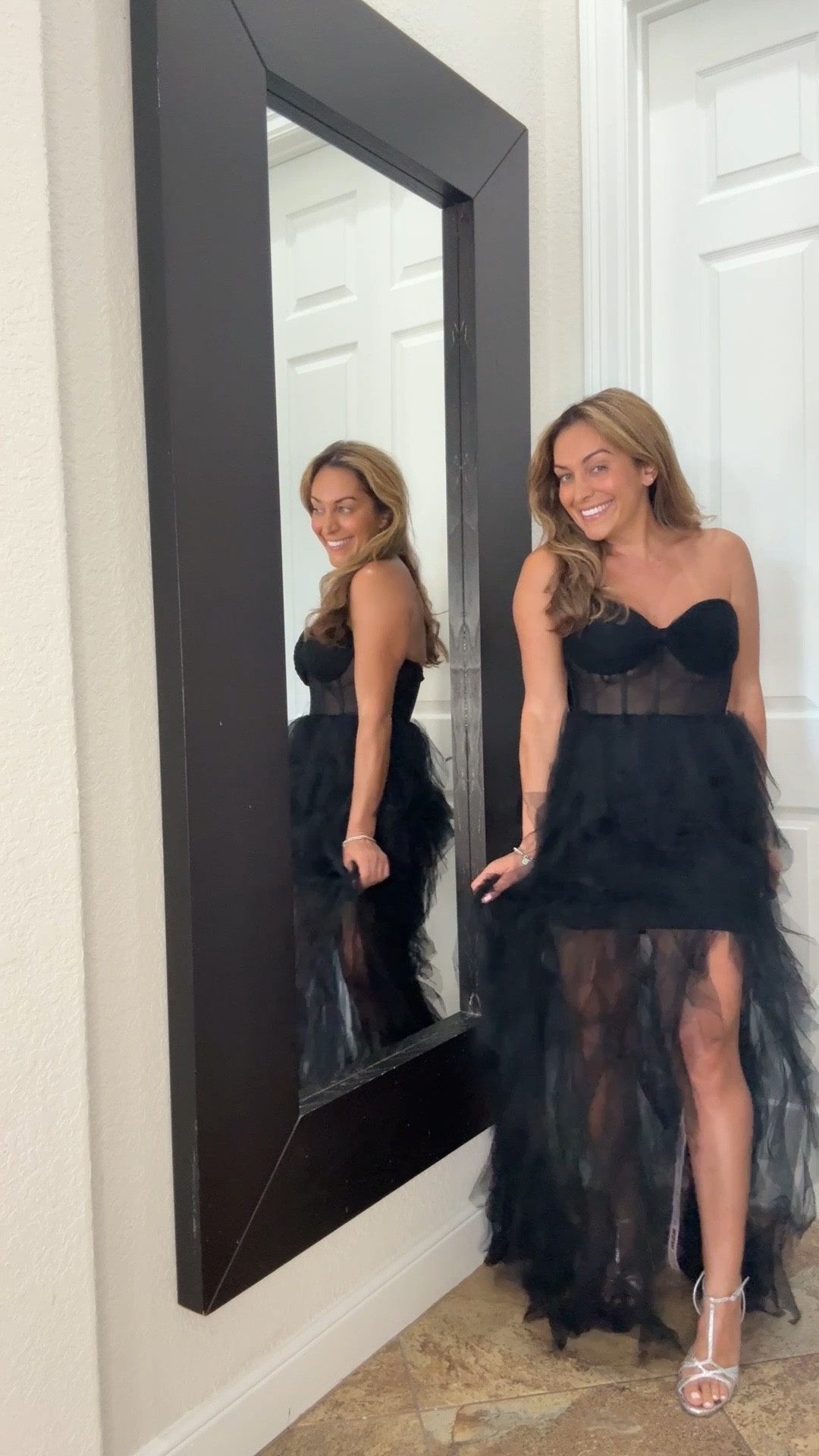 On the hunt for the perfect wedding guest dress? I’m loving Macduggal for all things fashionably dramatic. This dress is the Strapless Bustier Net Gown with Ruffles. I’m wearing a size 2. 🖤 #ltkwedding

#LTKParties #LTKCon #LTKNYFW