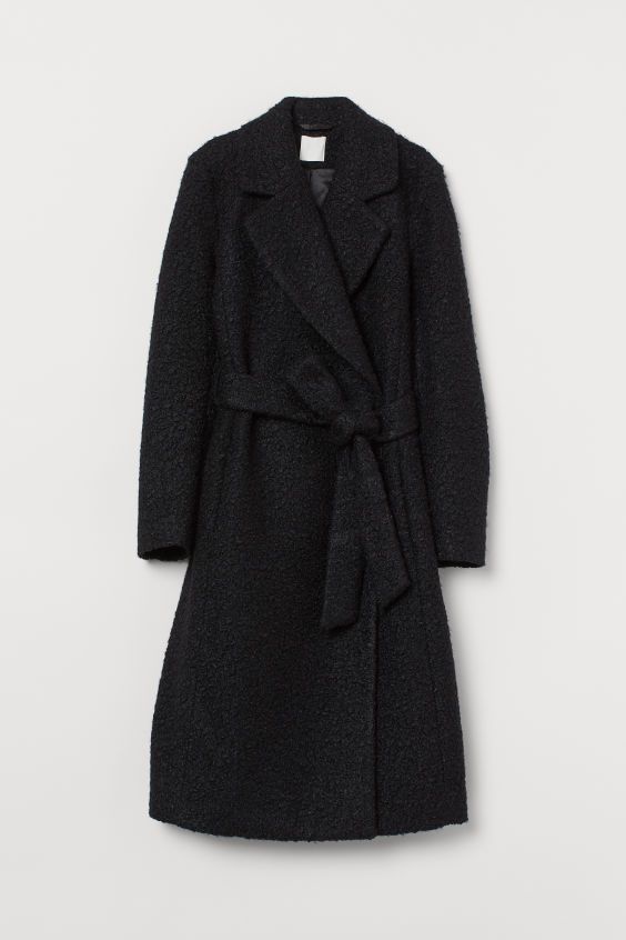Coat with Tie Belt | H&M (US + CA)
