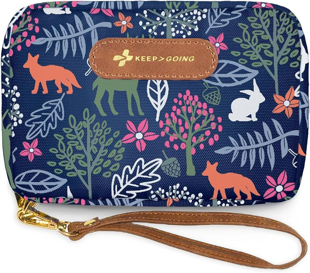 KeepGoing Kids' 130 Pc First Aid Kit - Car, Home, Purse, Diaper Bag - Latex-Free Bandages, TSA-Ap... | Amazon (US)