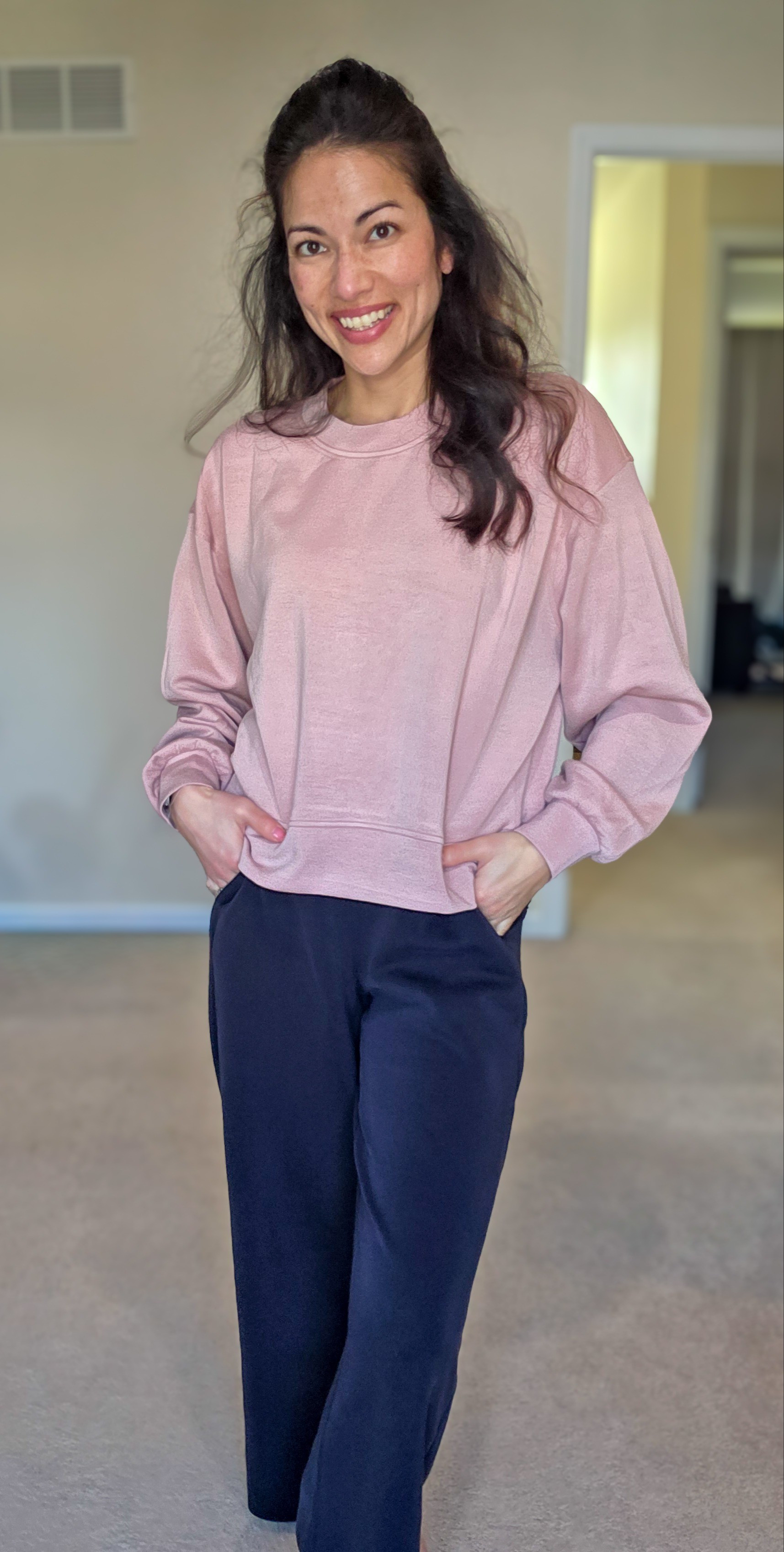 The most comfy after work outfit. The first thing I want to do is climb into these soft layers after a long day. Cozy but still put together to run the kids around and keep up with my next shift: mom life. 

#LTKdayinmylife #LTKmomlife #LTKActive