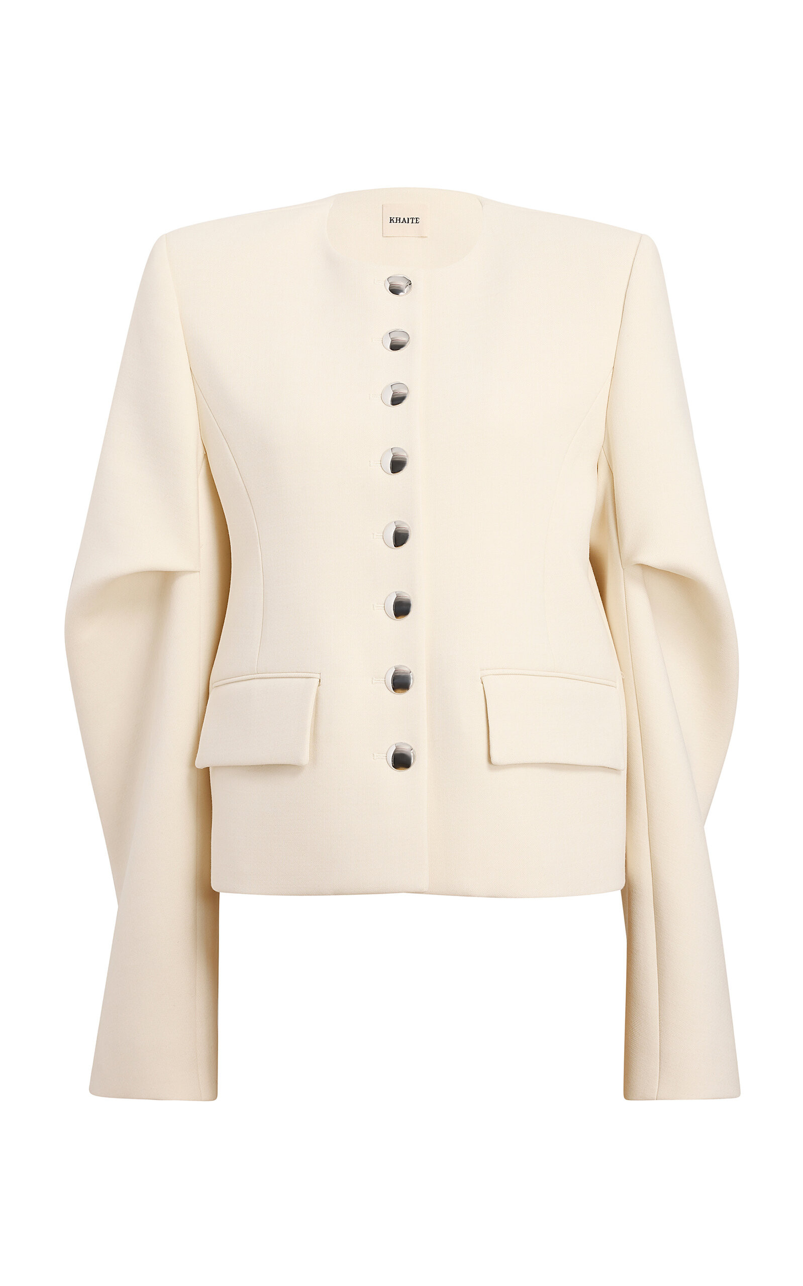 Darlman Draped Wool-Blend Jacket | Moda Operandi (Global)