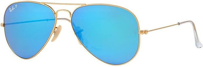 Ray-Ban Rb3025 Classic Polarized Aviator Sunglasses | Amazon (US)