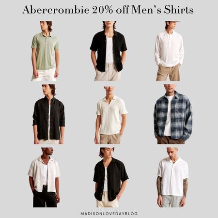 Abercrombie 20% off men's shirts, father's day gifts, gifts for him, gifts for dad 

#LTKSaleAlert #LTKMens #LTKSeasonal