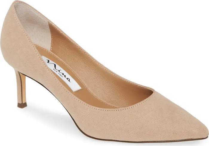Nina 60 Pointed Toe Pump | Nordstrom | Nordstrom