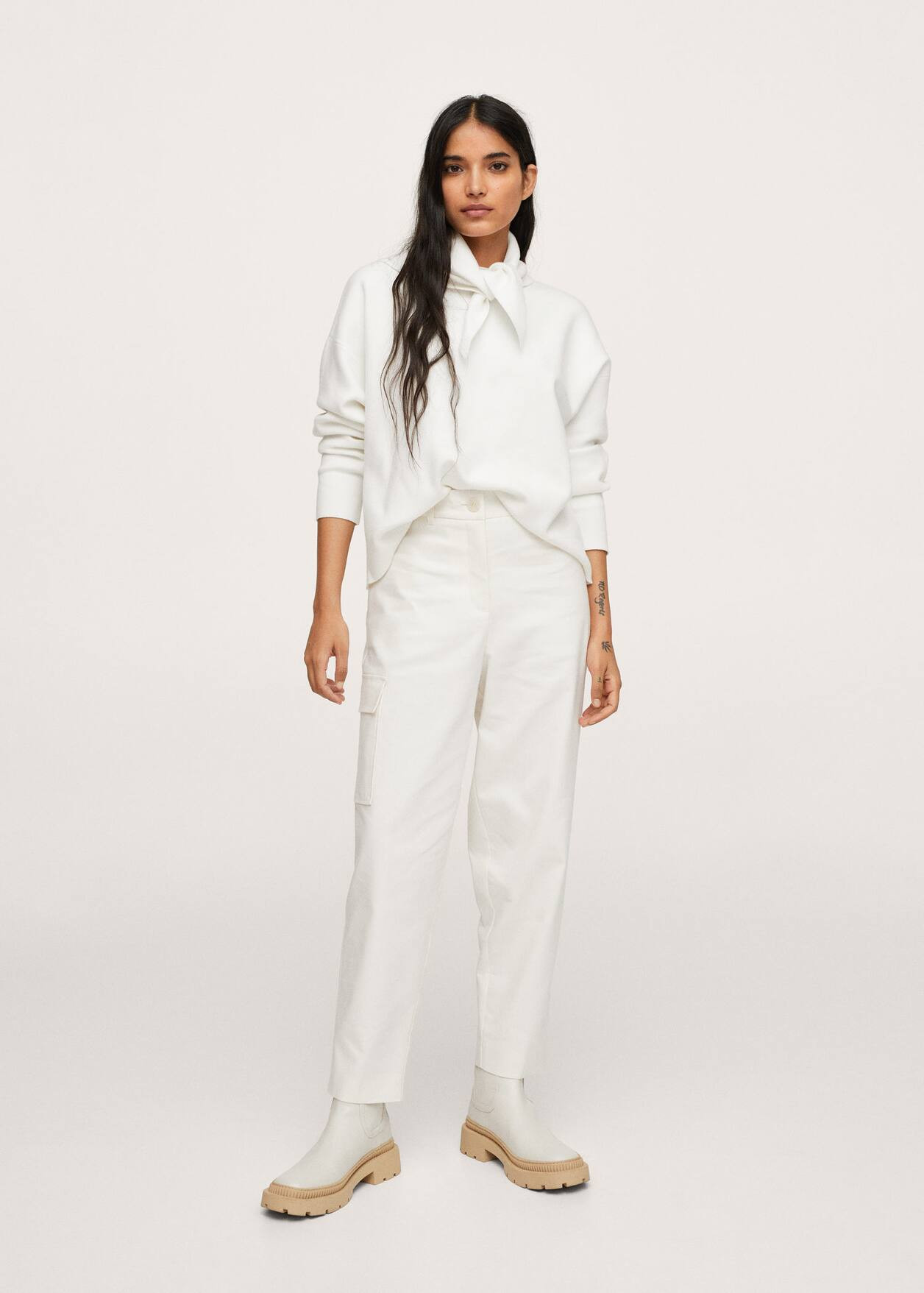 Oversize knit sweater | MANGO (US)