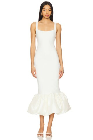 DELFI Xena Dress in Cream from Revolve.com | Revolve Clothing (Global)