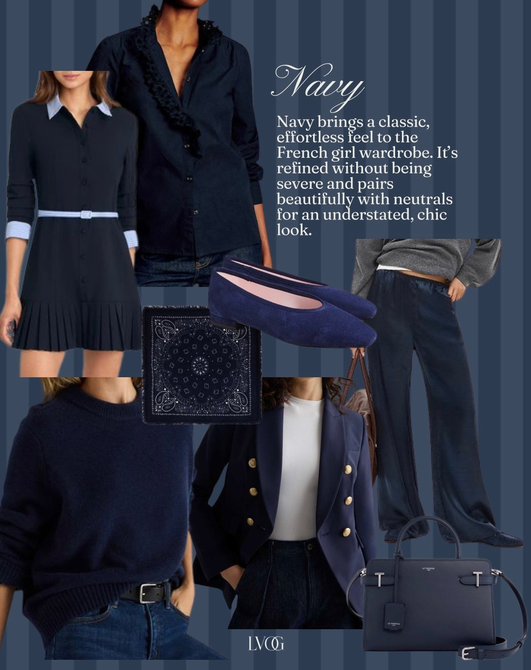 French inspired fashion, navy blue, navy blazer, navy blouse, Parisian style 

 #LTKootd #LTKSeasonal #LTKOver40
