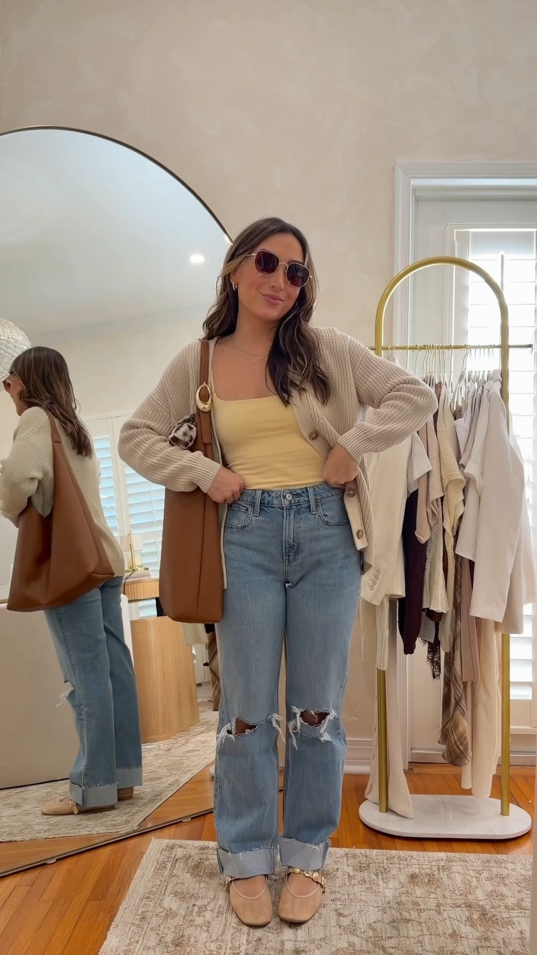 Xs tank and 25 short jeans! 

#LTKootd #LTKgrwm #LTKmomlife