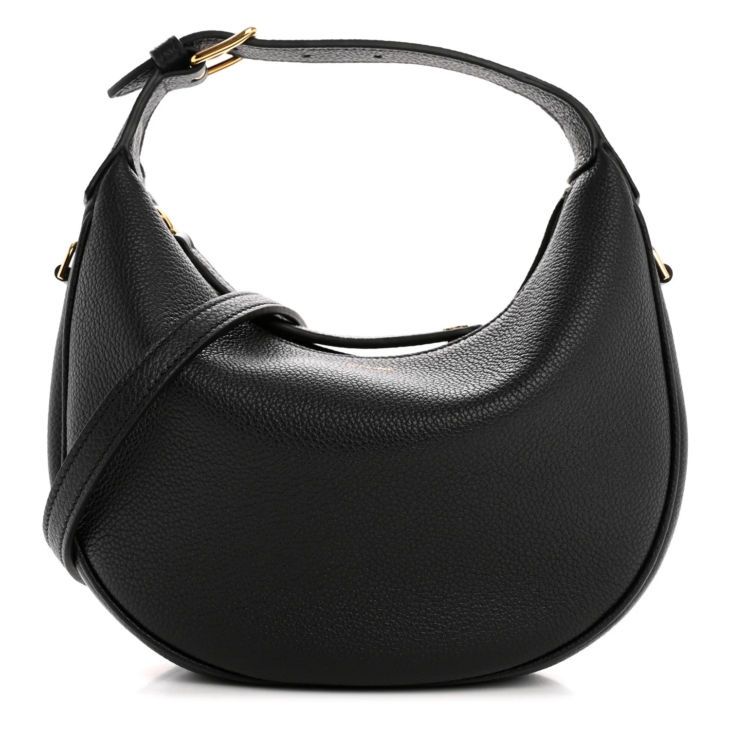 Supple Grained Calfskin Teen Lulu Shoulder Bag Black | FASHIONPHILE (US)