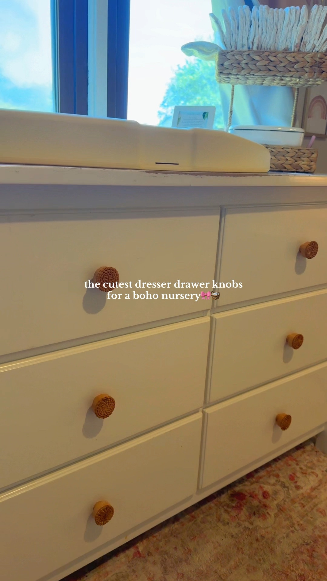 How cute for a boho nursery🎀🧺 

#LTKHome #LTKKids #LTKBaby