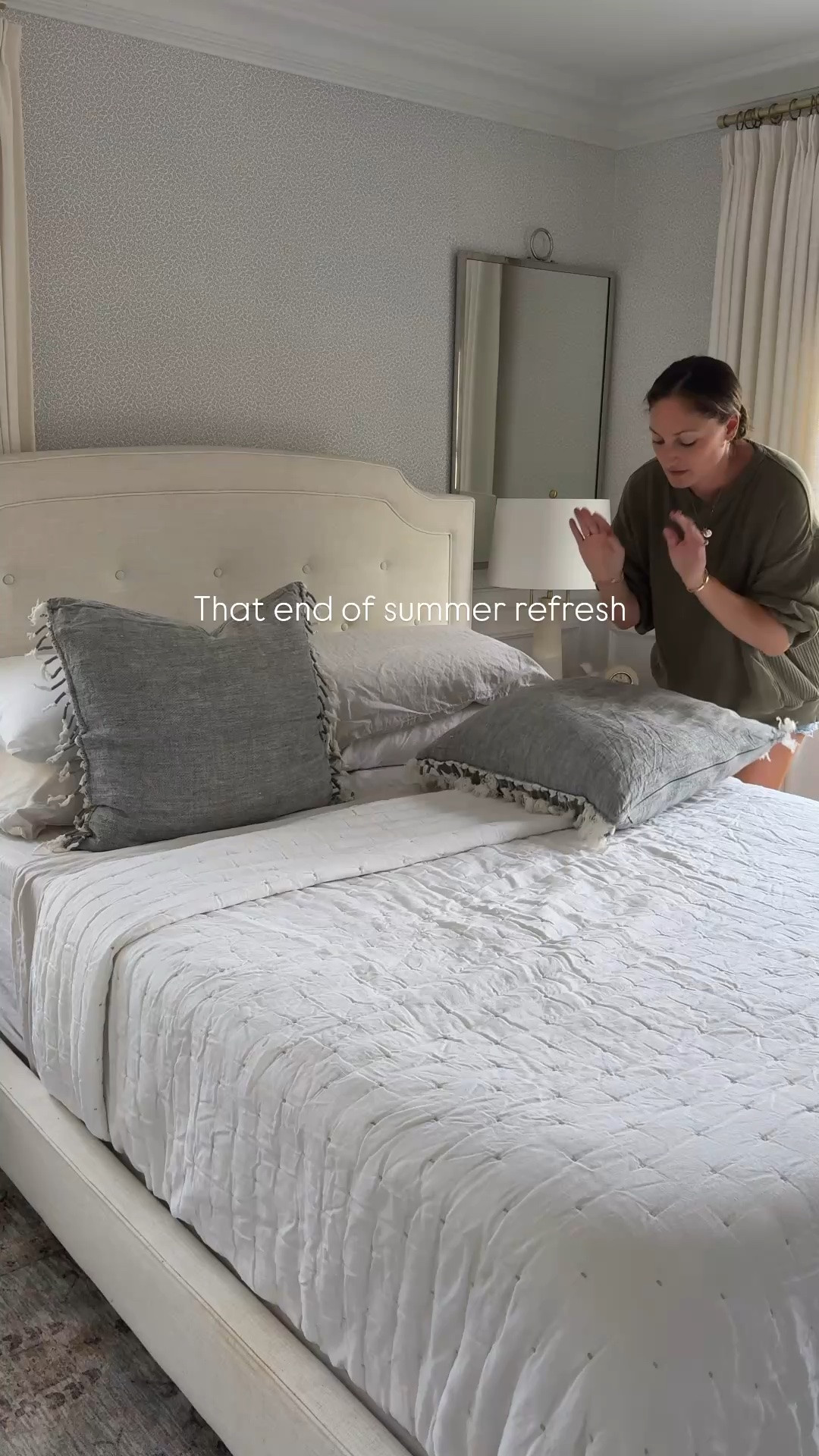 That end-of-summer refresh goes a long way…. Cozy new layers of bedding, fall stems, and autumn colors to help transition your bedroom to the next season 🍂

#LTKHome #LTKSeasonal #LTKvlog