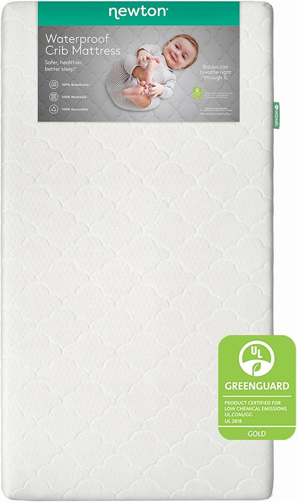 Newton Baby Crib Mattress and Toddler Bed - Waterproof - Ultra-Breathable Proven to Reduce Suffoc... | Amazon (US)
