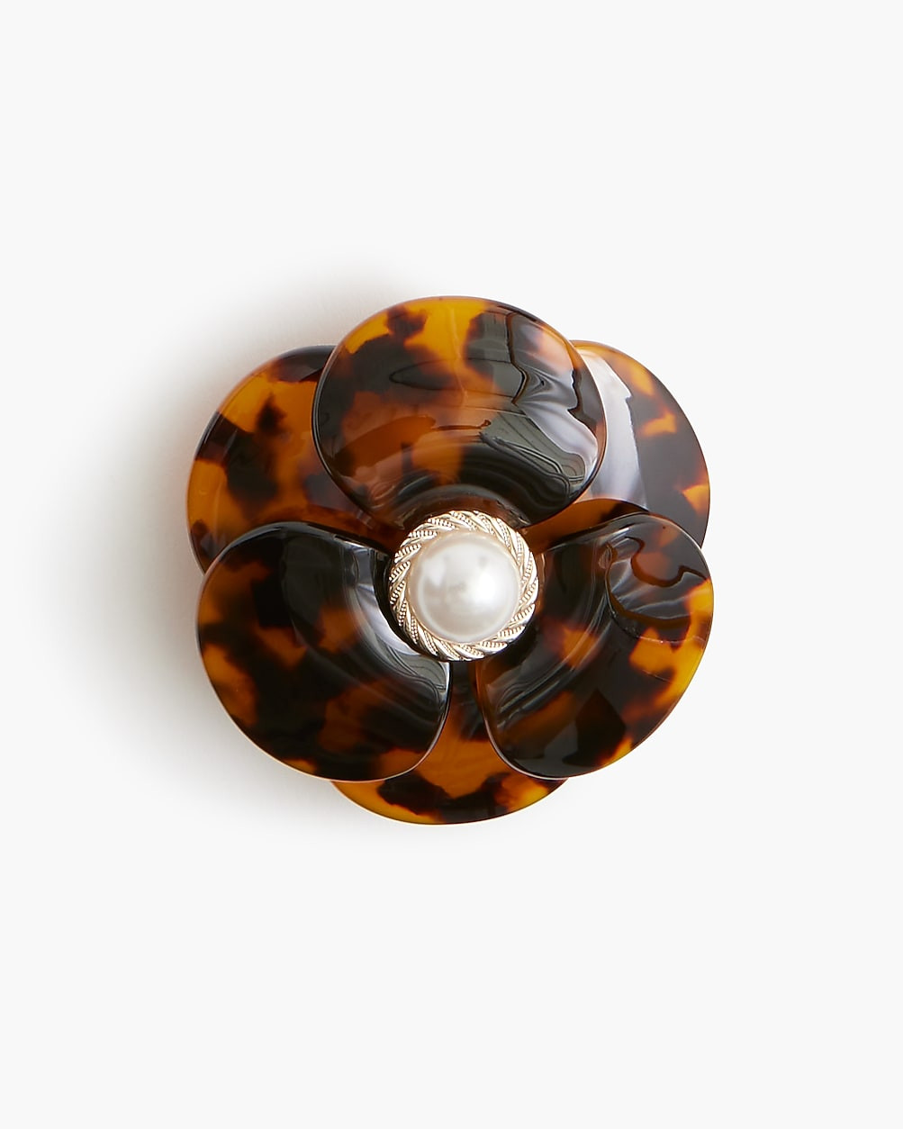 Tortoise pearl barrette | J.Crew Factory