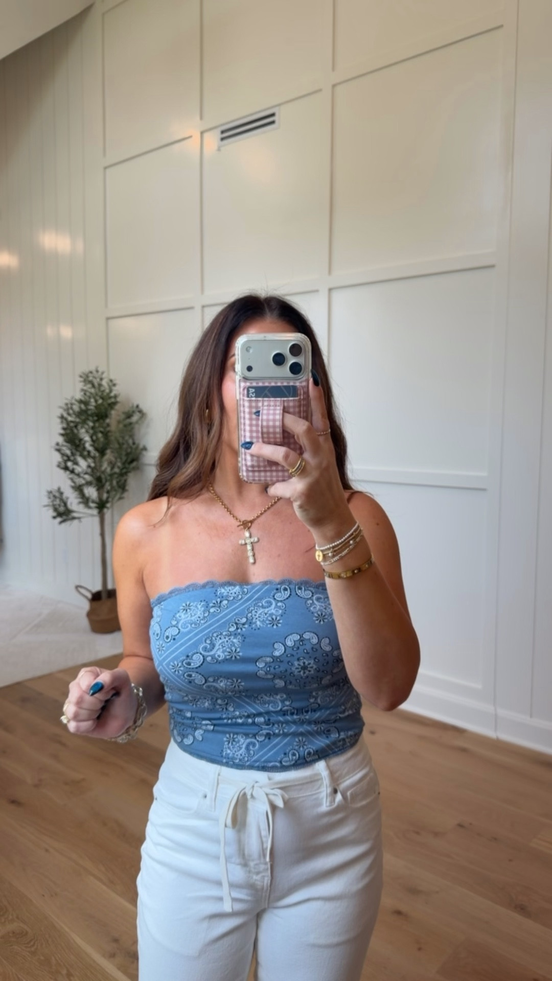 I love the western trend and this tube top is so cute with the lace top. Full bottom and scratching, but comfortable! I’m in a size small #targetstyle 

#LTKmomlife #LTKOver40 #LTKootd