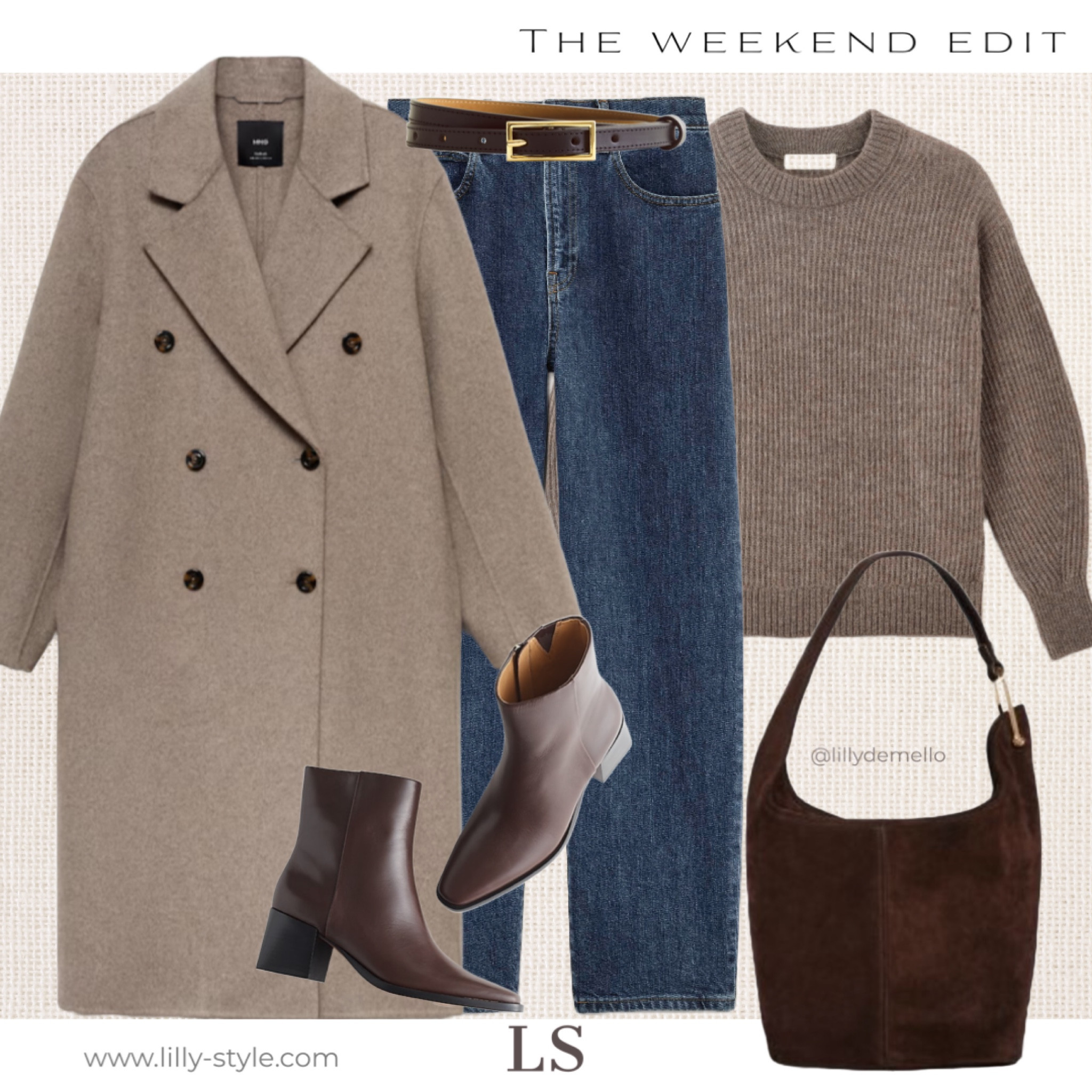 Weekend brunch outfit

