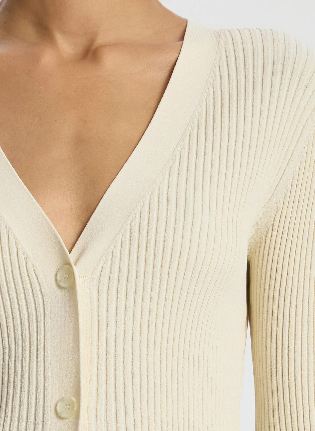 Ren Ribbed Cardigan | A.L.C