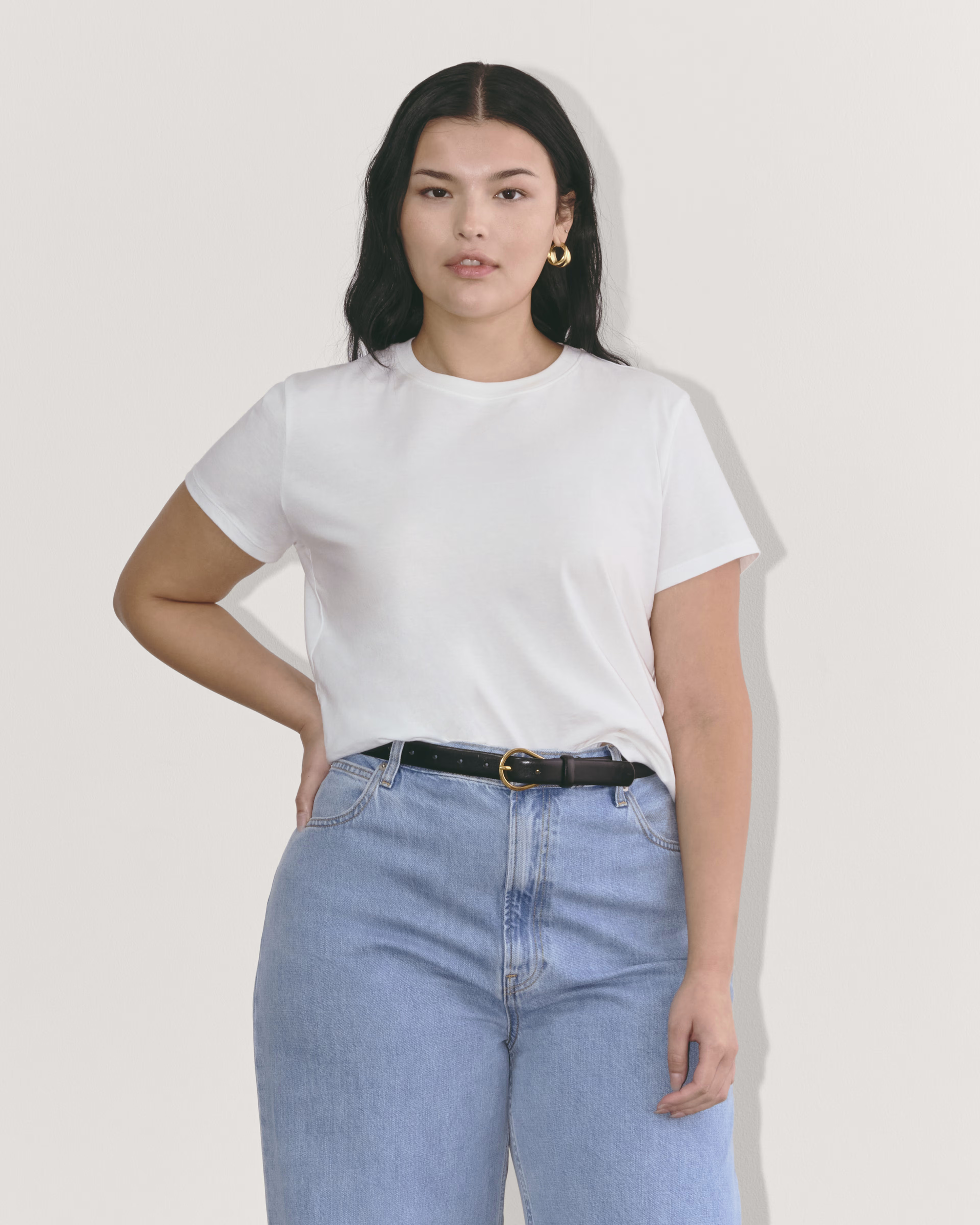 The Box-Cut Tee in Essential Cotton | Everlane