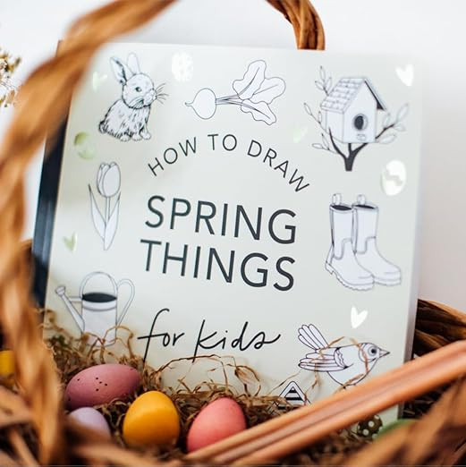 Spring Things: How to Draw Books for Kids with Easter Eggs, Bunnies, Flowers, and More (How to Dr... | Amazon (US)
