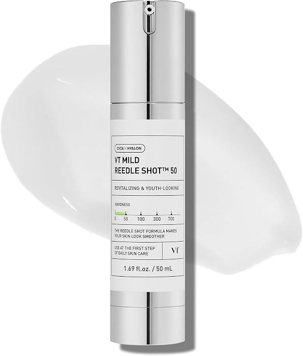VT COSMETICS CICA Reedle Shot 50, Spicule Microneedling Serum for Pore Care & Exfoliation, Exosom... | Amazon (US)