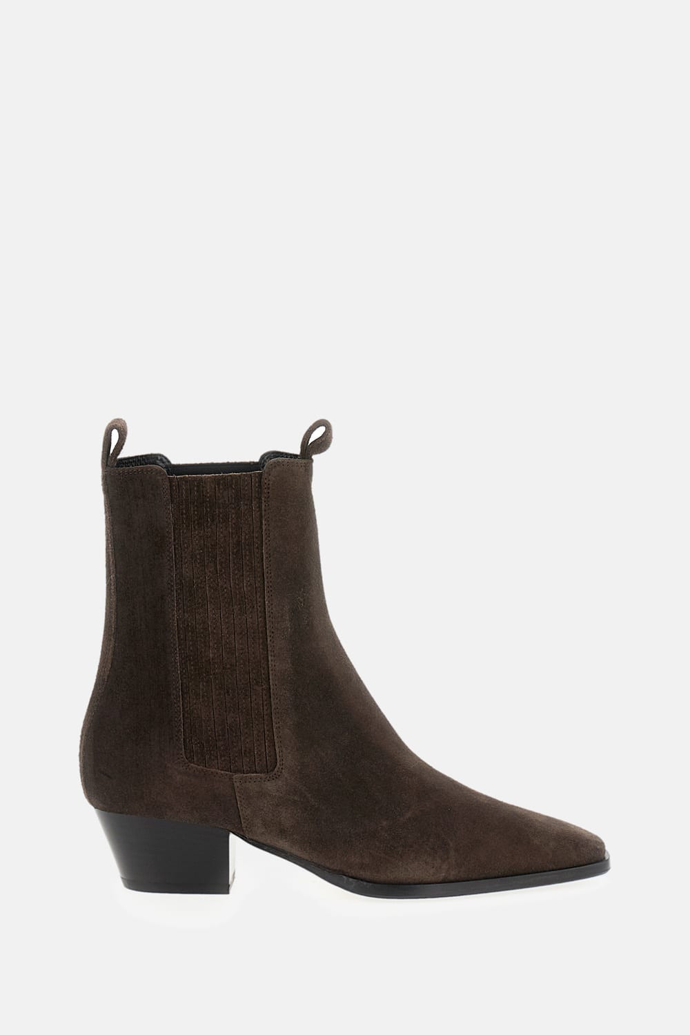 aeyde Agata Cow Suede Leather Moka | Italist.com US