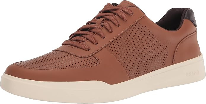 Cole Haan Men's Grand Crosscourt Modern Perforated Sneakers | Amazon (US)