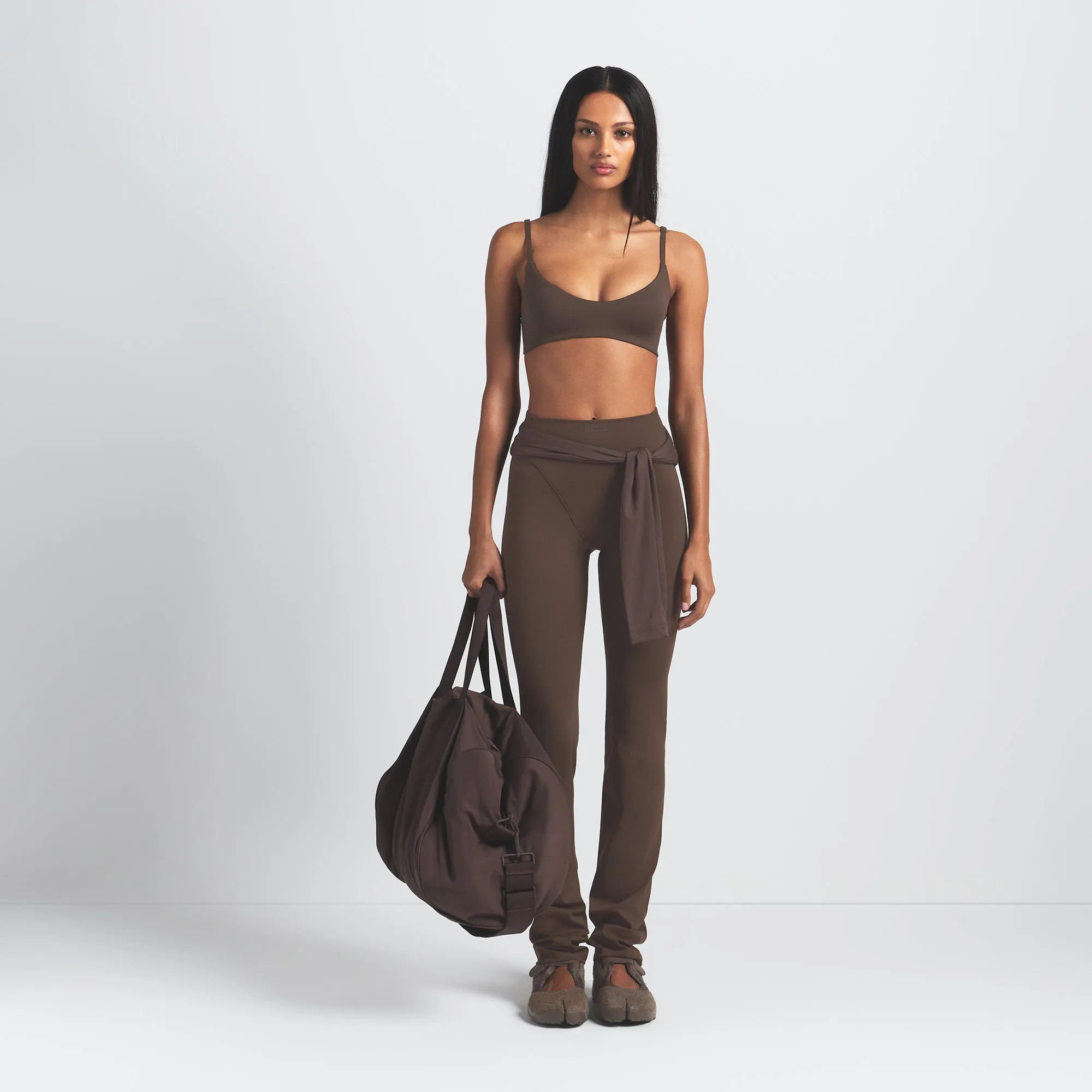 NikeSKIMS MATTE MICRO SCOOP BRA | DARK SEPIA | SKIMS | SKIMS (US)
