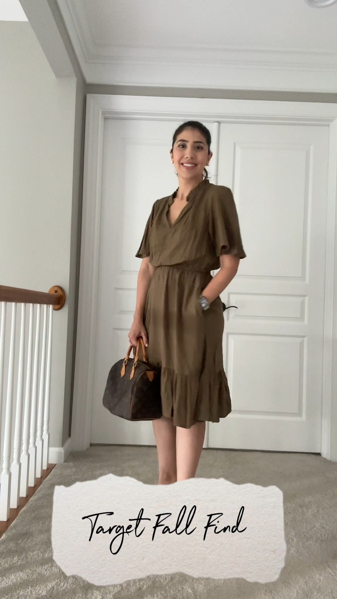 Recent target fall find that I’ll be retuning but I think it would be great for the office! Sorry I didn’t steam it before filming - tried it on and knew I’d be sending it back. Just not the look I’m going for with our upcoming September events  